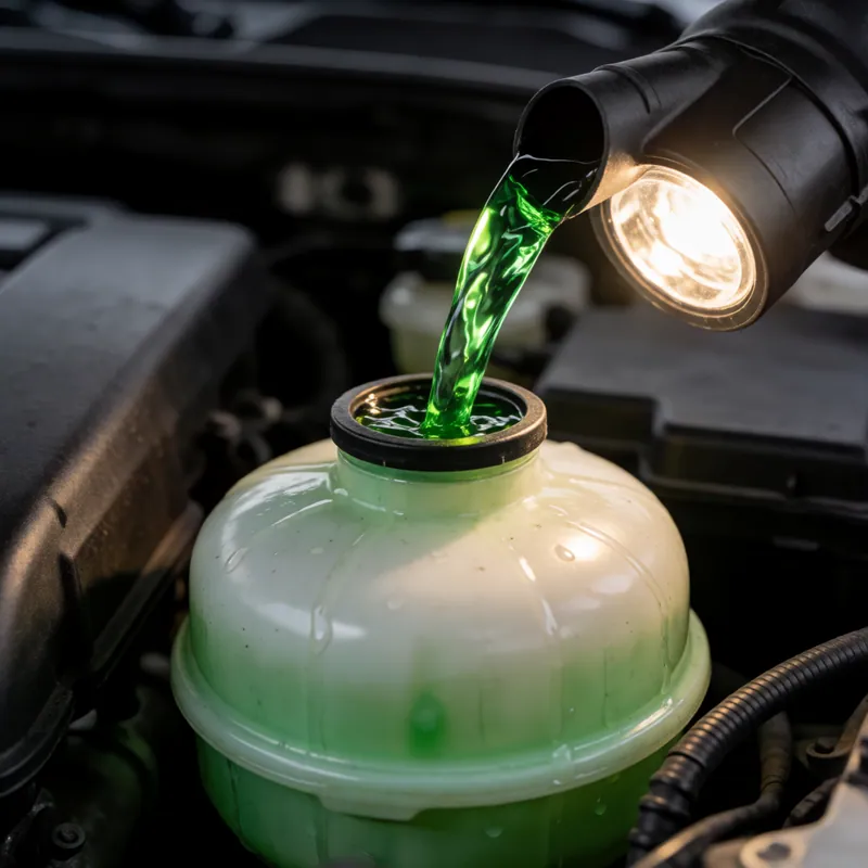 Fluids & Filters detail — Woodside Car Service, Woodside NY