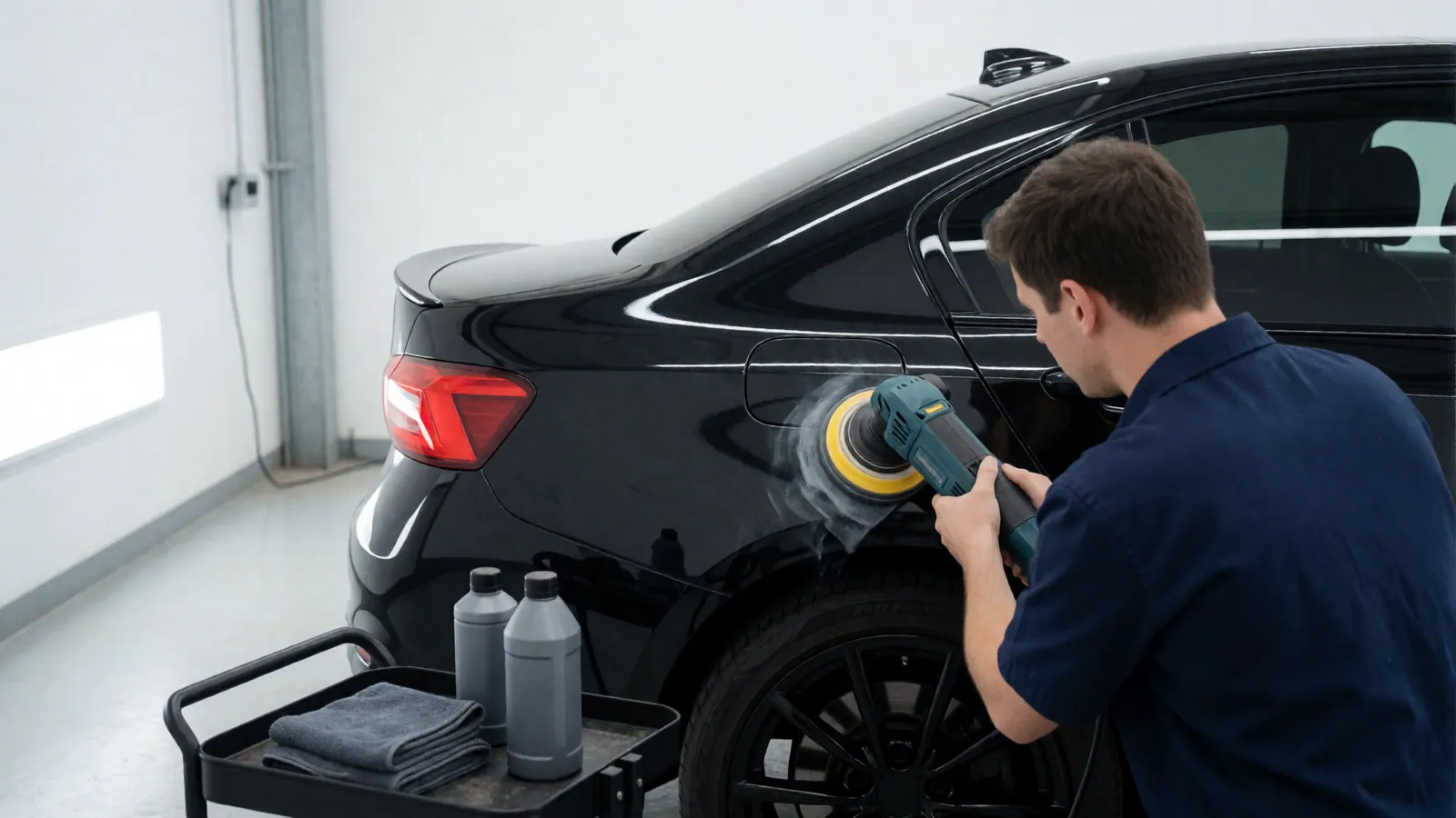 A bumper repaired instead of replaced — a case note from Woodside Car Service, Woodside, NY