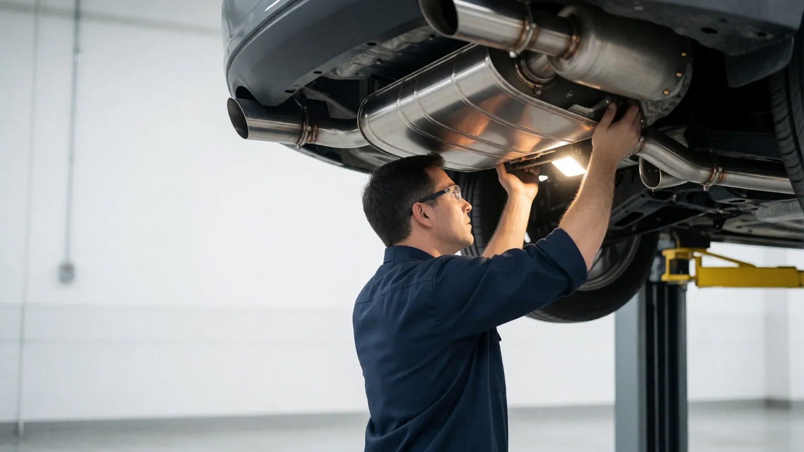 The noise that was a loose heat shield — a case note from Woodside Car Service, Woodside, NY