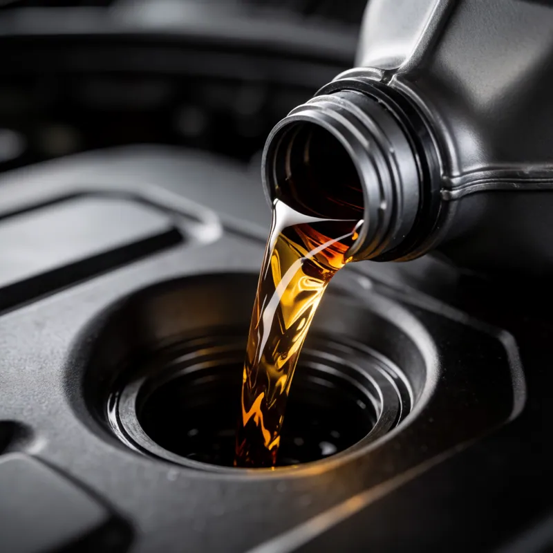 Oil Change detail — Woodside Car Service, Woodside NY